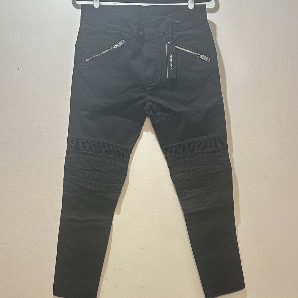 Diesel Black Skinny Jeans for Men